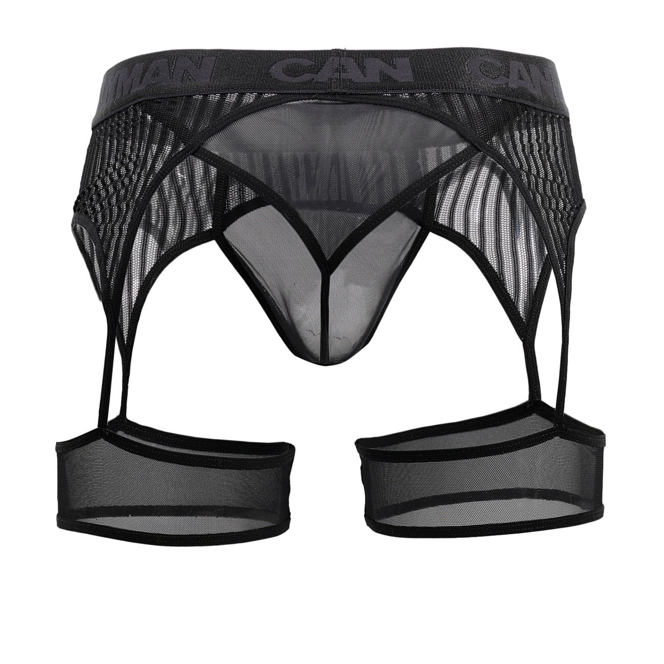 Underwear: CandyMan 99403 Stripes Gaterbelt Thongs | eBay