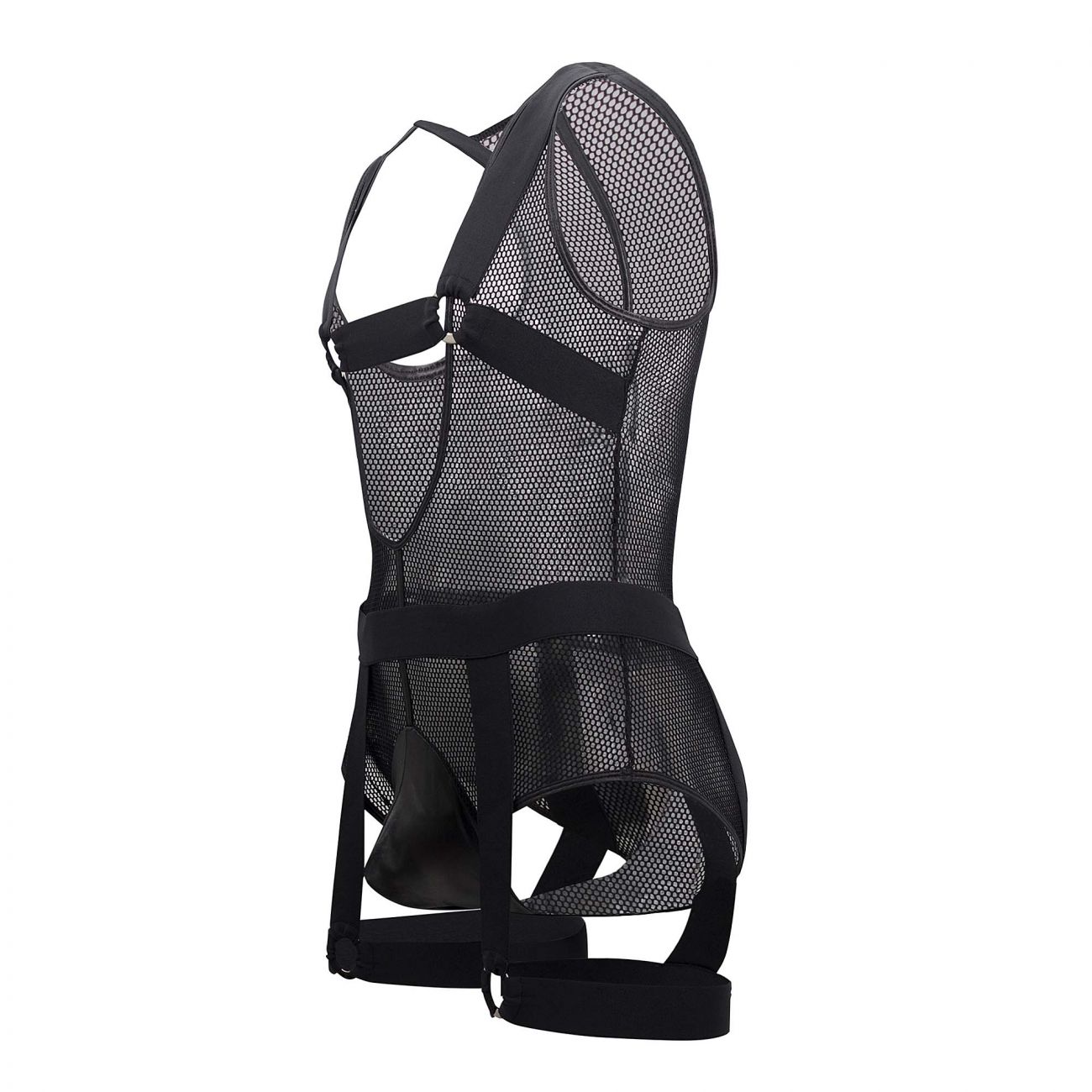 Ropa interior: Body de liga de malla CandyMan 99529X - Imagen 4 de 6