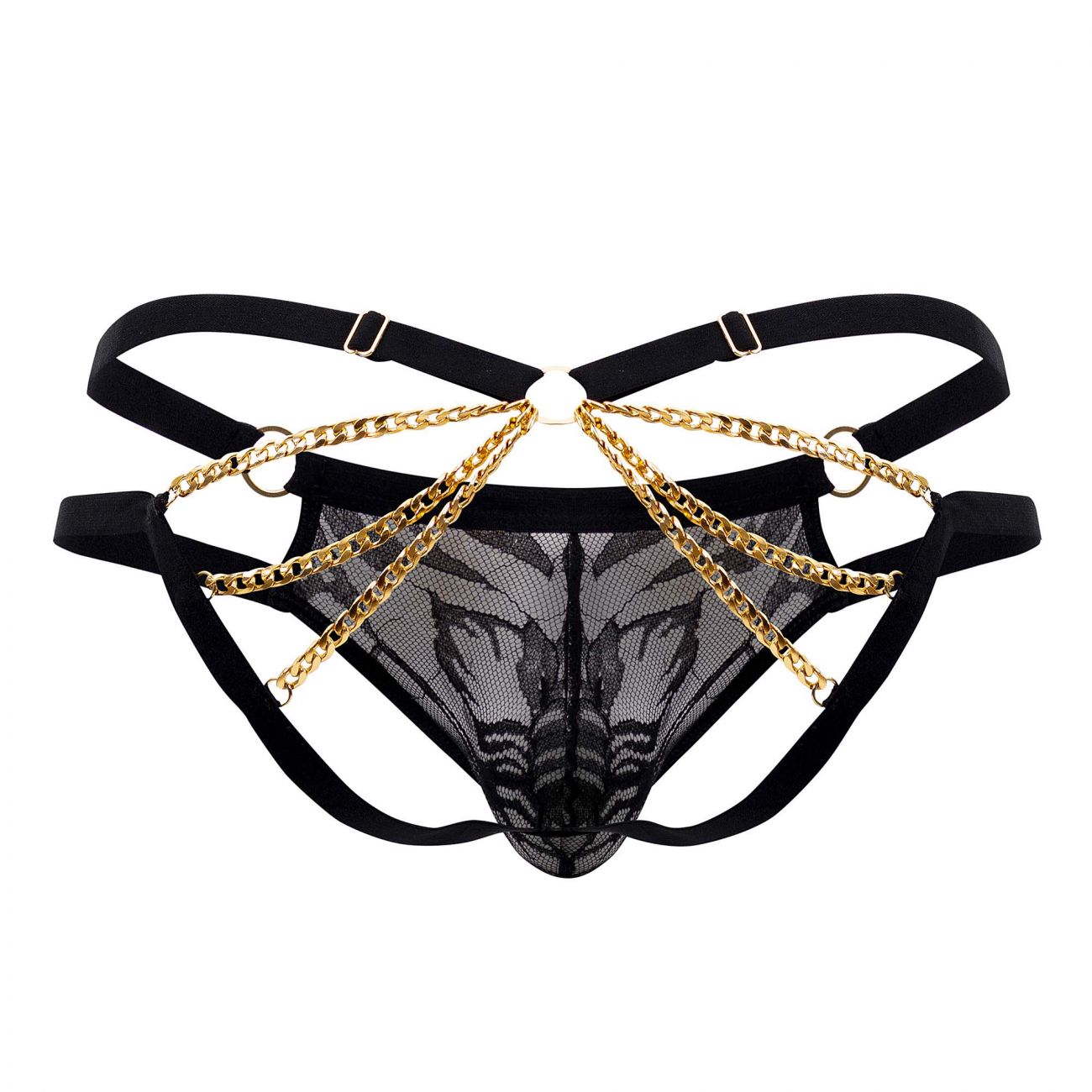 Underwear: CandyMan 99598 Lace and Chain Bikini - 第 5/6 張圖片