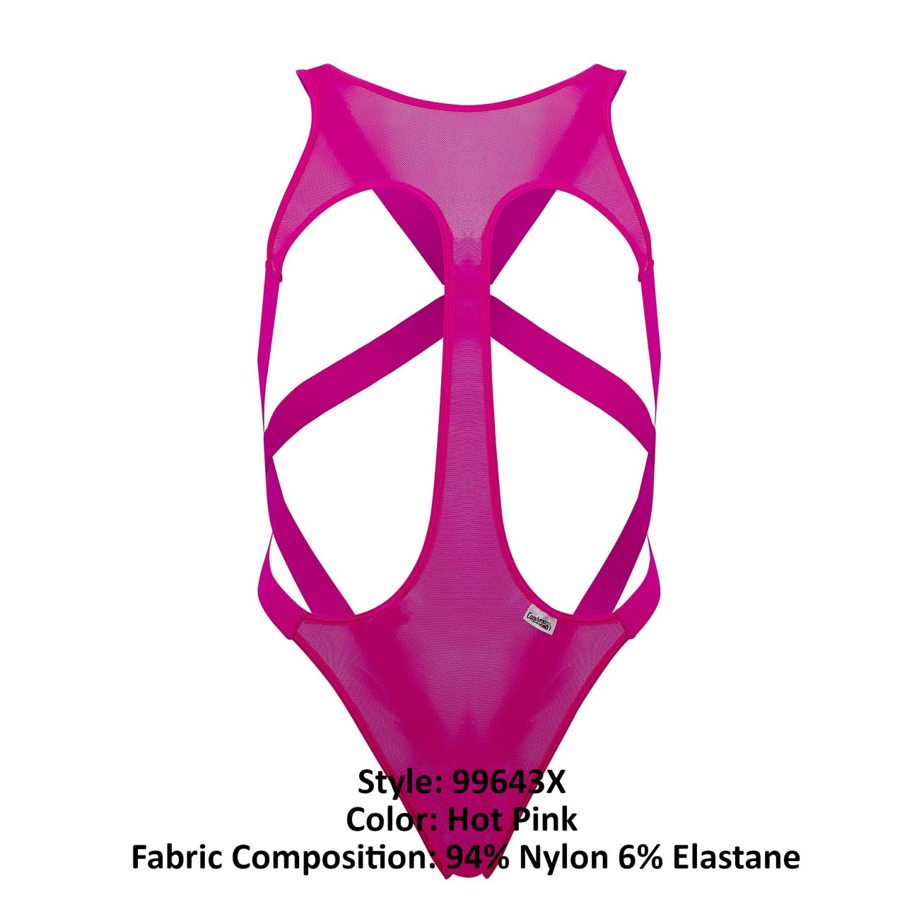 Ropa interior: CandyMan 99643X Body de malla - Imagen 10 de 10