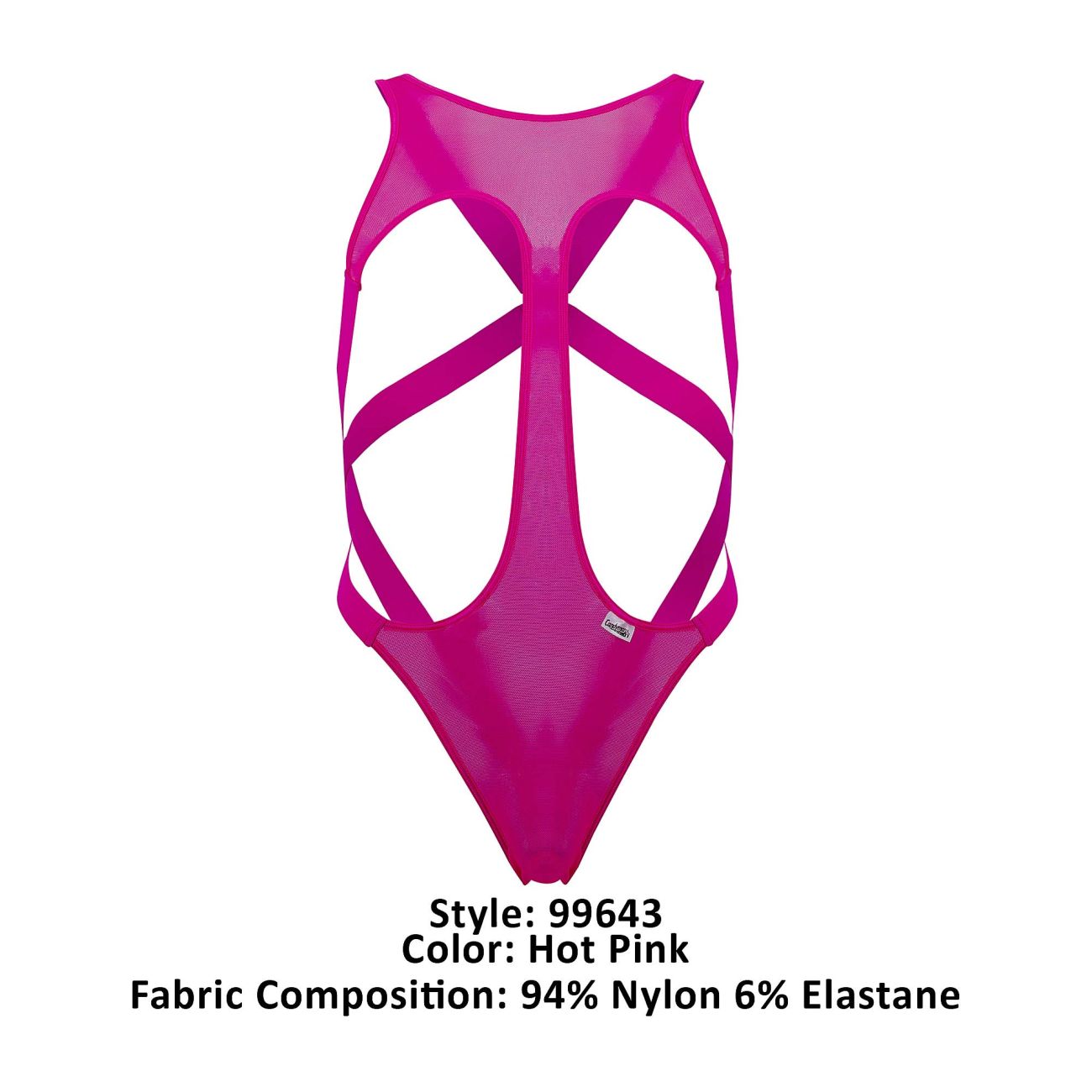 Ropa interior: CandyMan 99643 Body de malla - Imagen 10 de 10