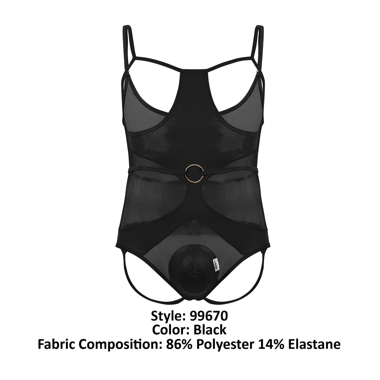 Ropa interior: arnés CandyMan 99670 - Imagen 6 de 10