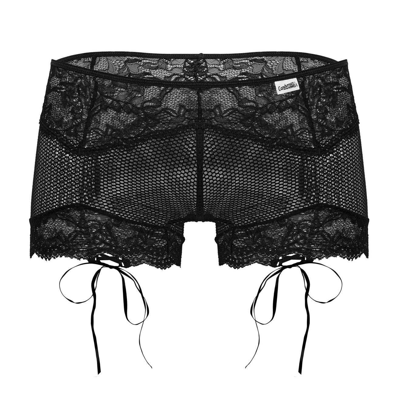 Herren Unterwäsche: CandyMan 99779 Mesh Lace Trunks - Bild 11 von 11