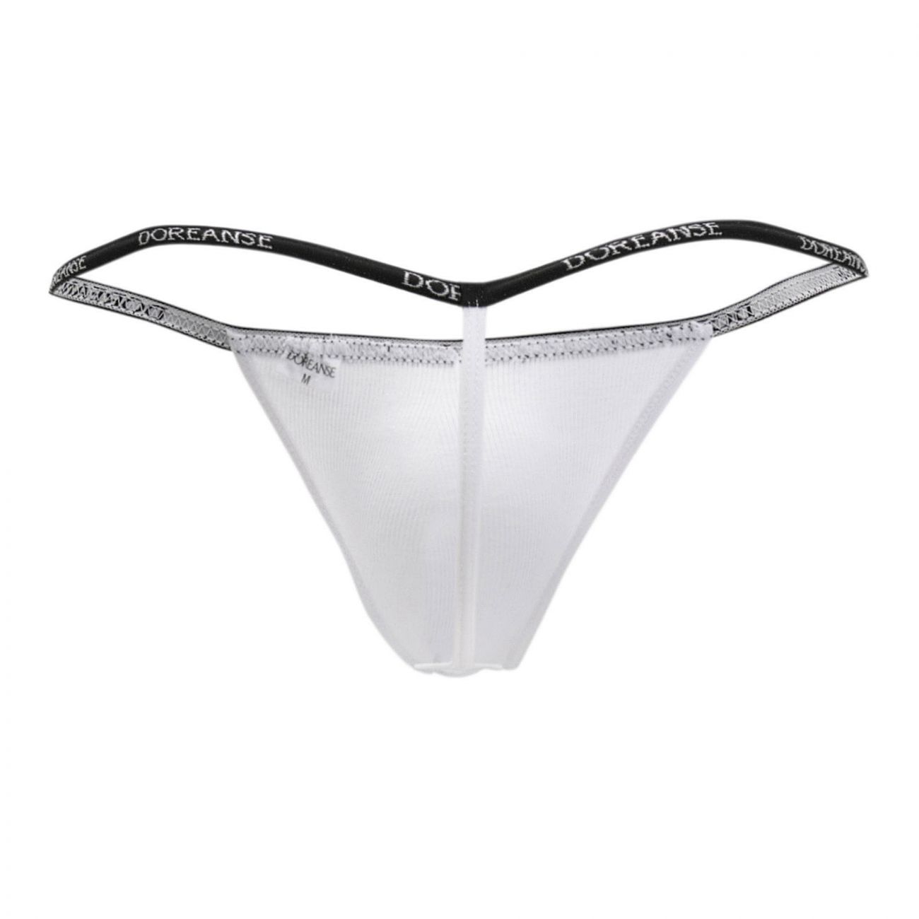 Mens Underwear: Doreanse 1330-WHT Ribbed Modal T-thong | eBay