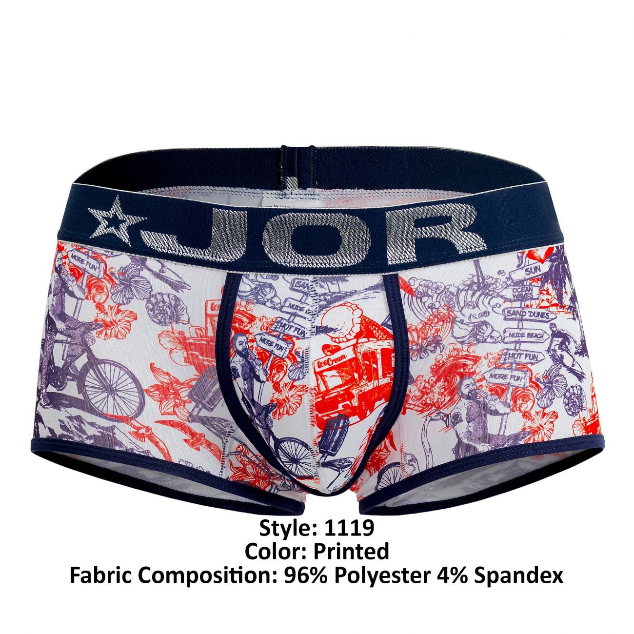 Mens Underwear Jor 1119 James Trunks Ebay 