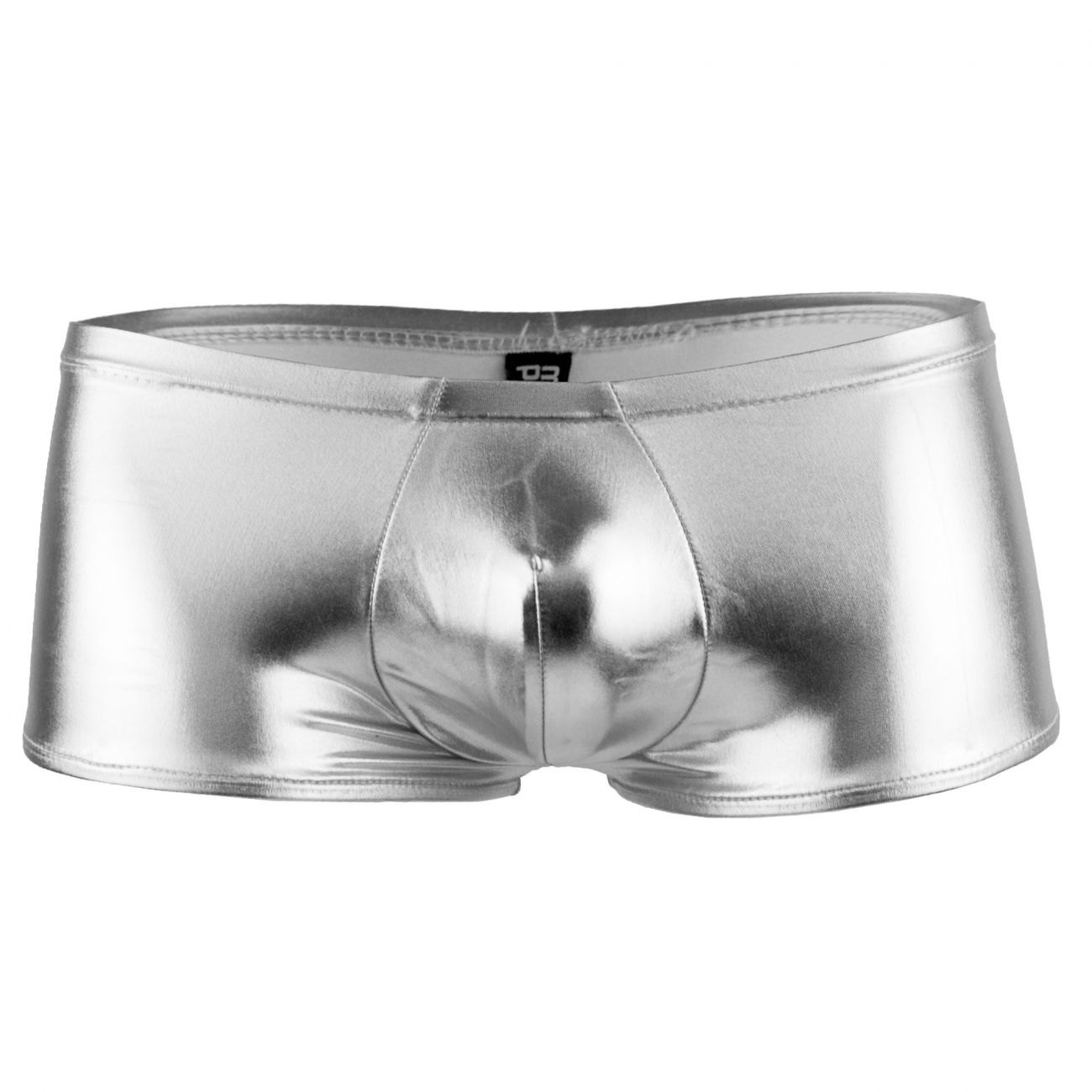Underwear: Male Power 153070 Heavy Metal Mini Short Boxer Briefs