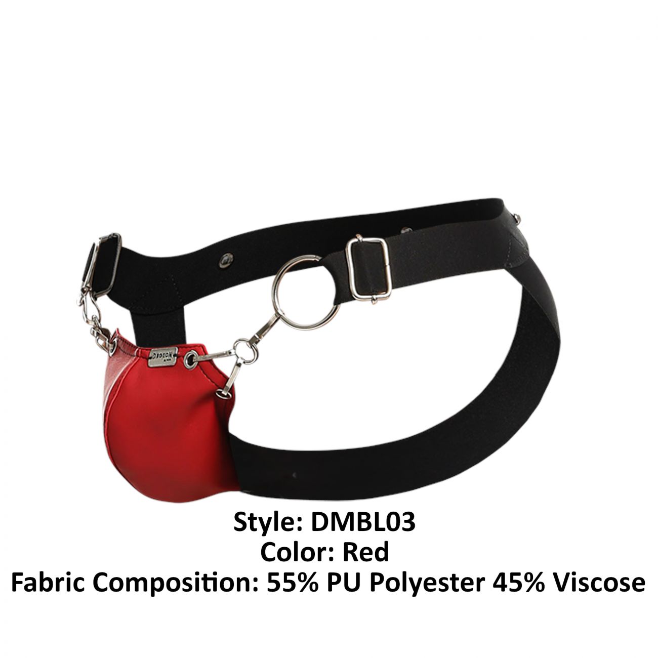 Ropa interior: MaleBasics DMBL03 DNGEON Snap Jockstrap - Imagen 15 de 18
