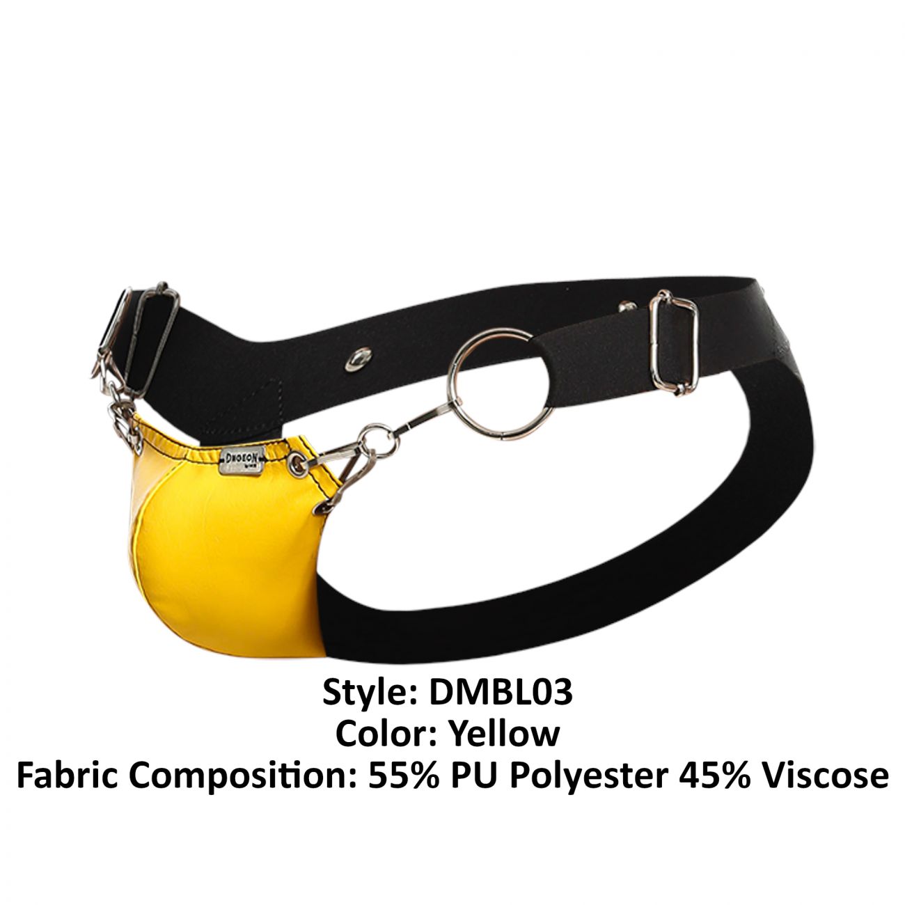 Ropa interior: MaleBasics DMBL03 DNGEON Snap Jockstrap - Imagen 18 de 18