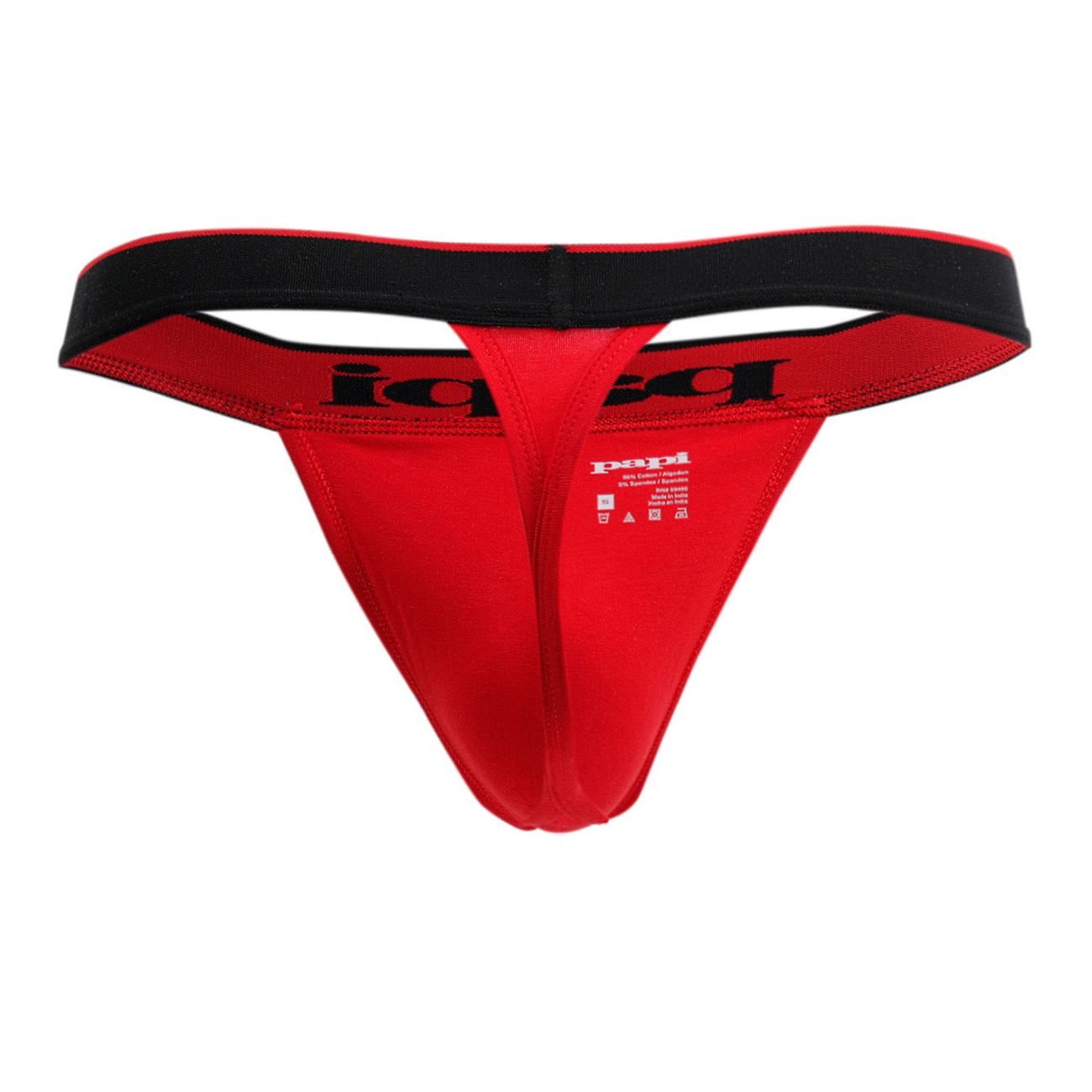 Mens Underwear: Papi 980902-950 3PK Cotton Stretch Thong | eBay
