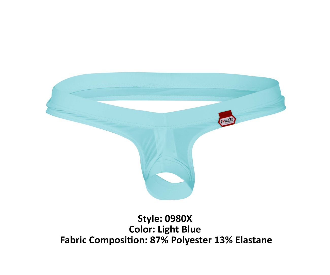 Underwear: Pikante 0980X Angola Ball Lifter C-Ring - Picture 14 of 18