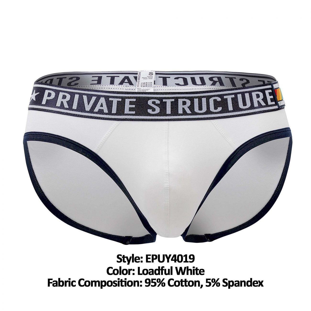 Underwear: Private-Structure EPUY4019 Pride Mini Briefs