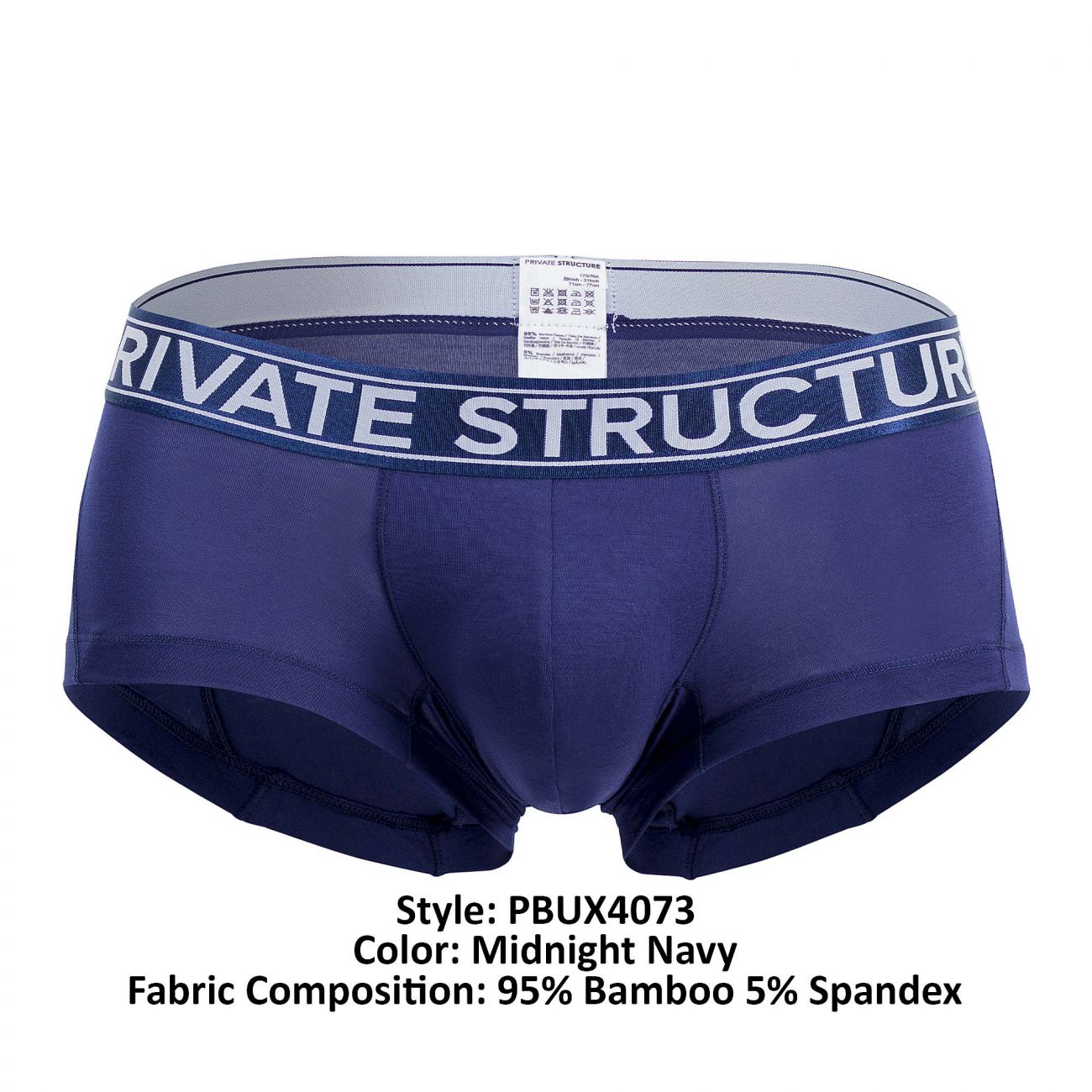 Mens Underwear: Private-Structure PBUX4073 Platinum Bamboo Trunks | eBay
