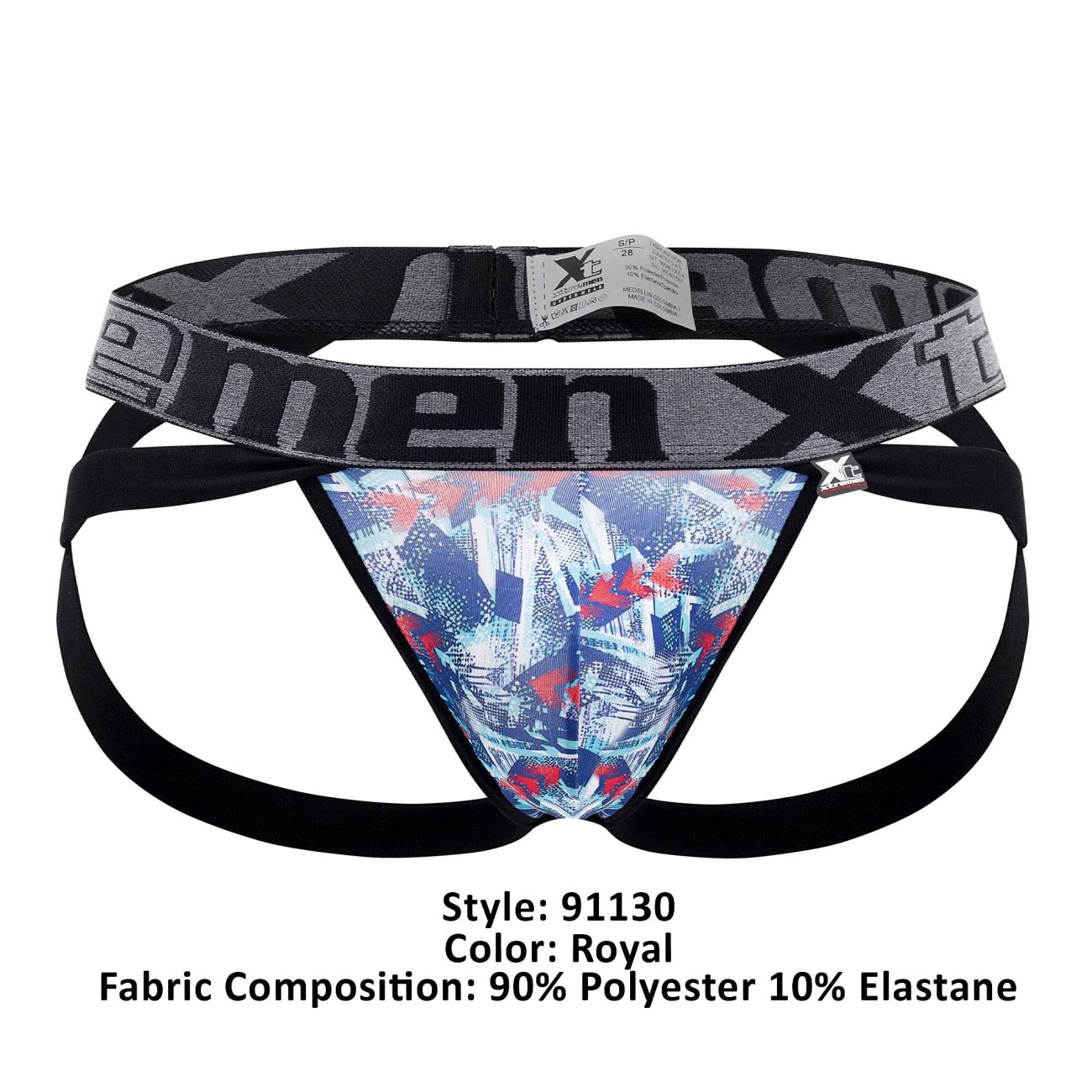 Ropa interior: Xtremen 91130 Jockstrap impreso - Imagen 14 de 14