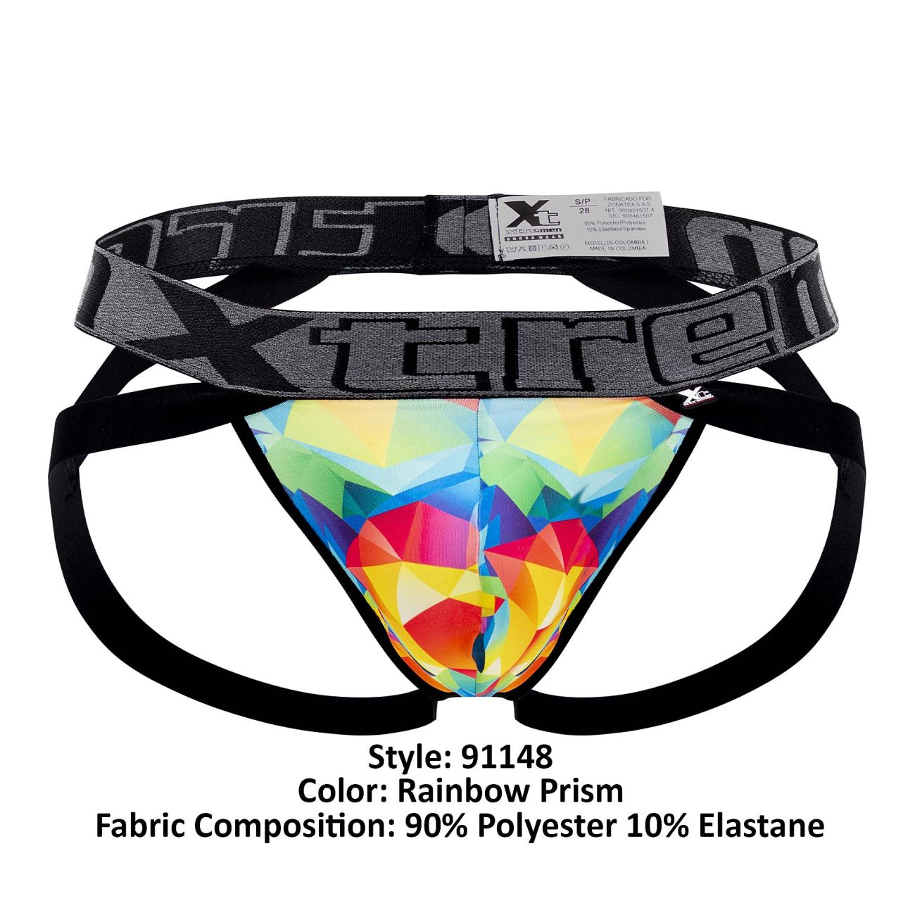 Ropa interior: Xtremen 91148 correa de microfibra impresa - Imagen 18 de 22