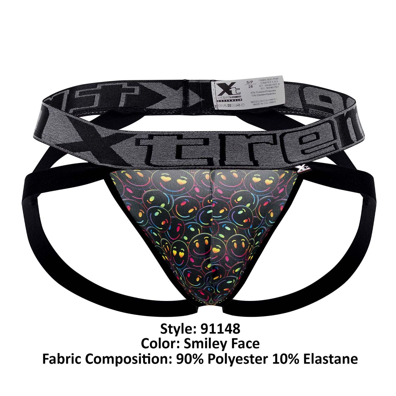 Ropa interior: Xtremen 91148 correa de microfibra impresa - Imagen 22 de 22