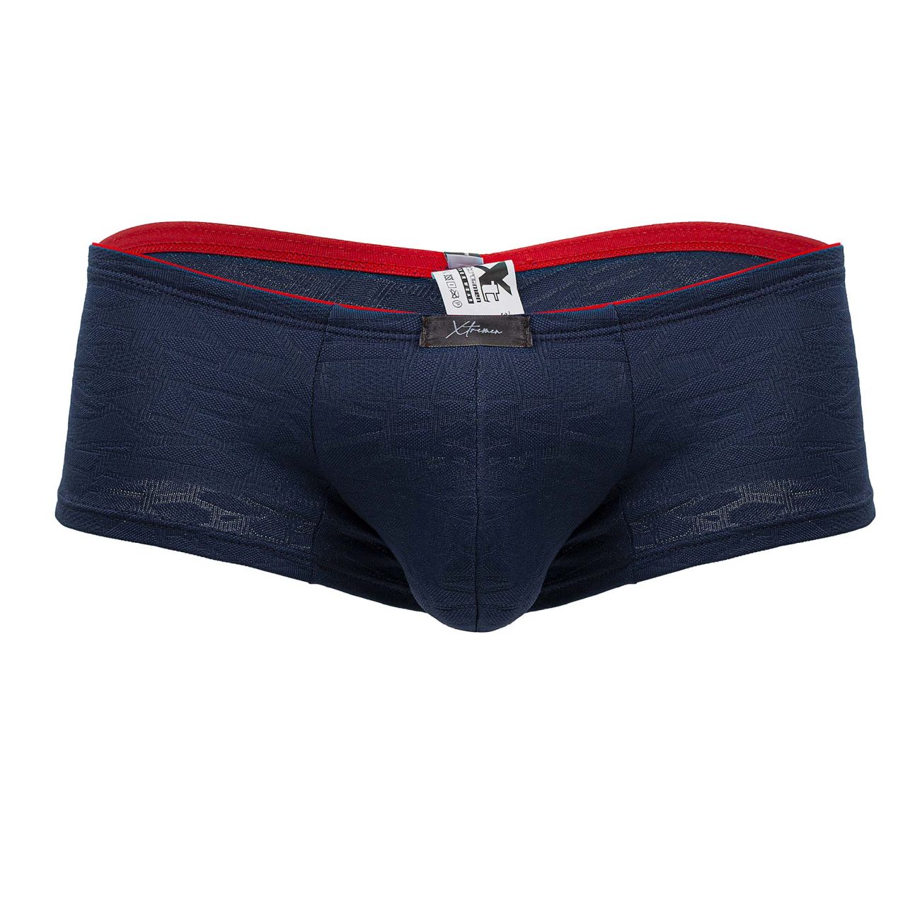 Mens Underwear: Xtremen 91199 Jacquard Trunks - Picture 18 of 20