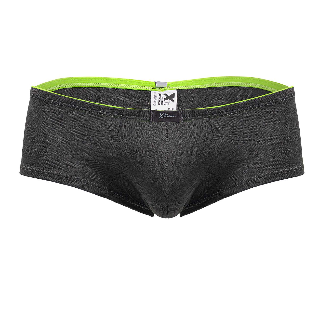 Mens Underwear: Xtremen 91199 Jacquard Trunks - Picture 19 of 20