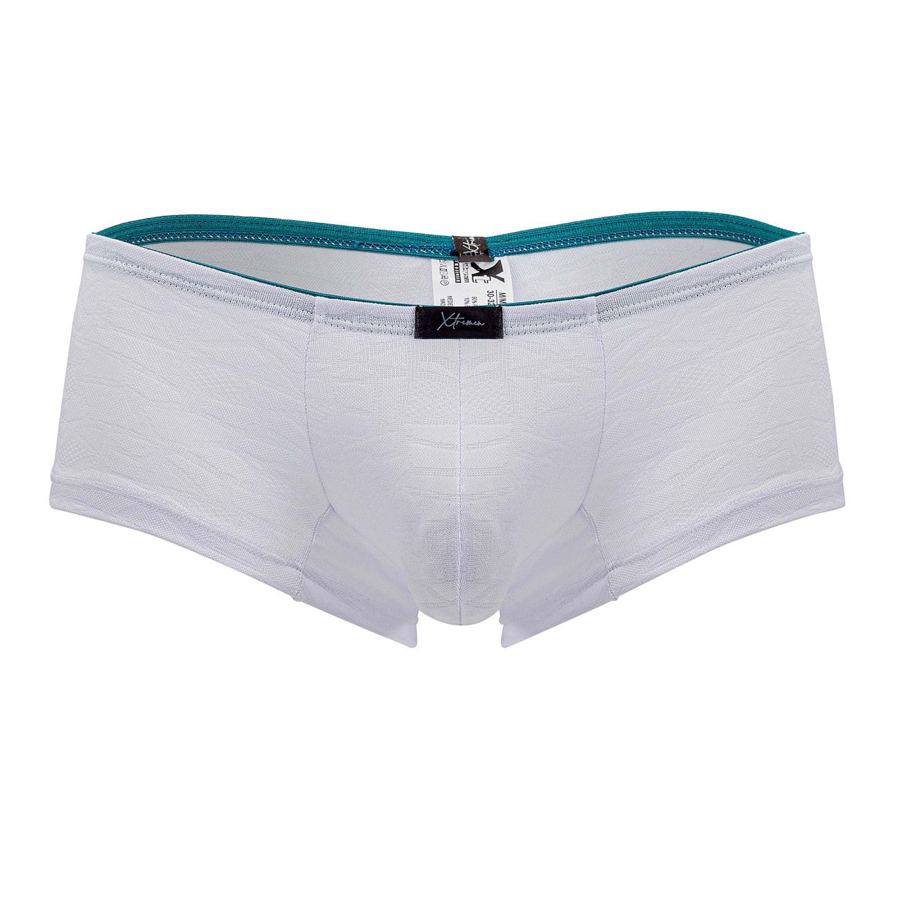 Mens Underwear: Xtremen 91199 Jacquard Trunks - Picture 20 of 20