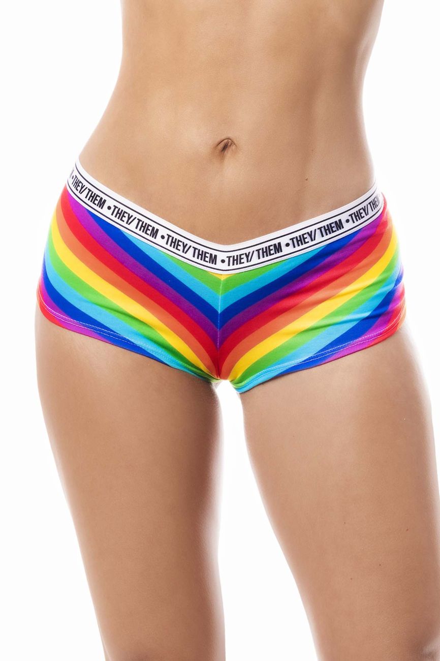 Lingerie: Mapale 122C Rainbow Cheeky Short