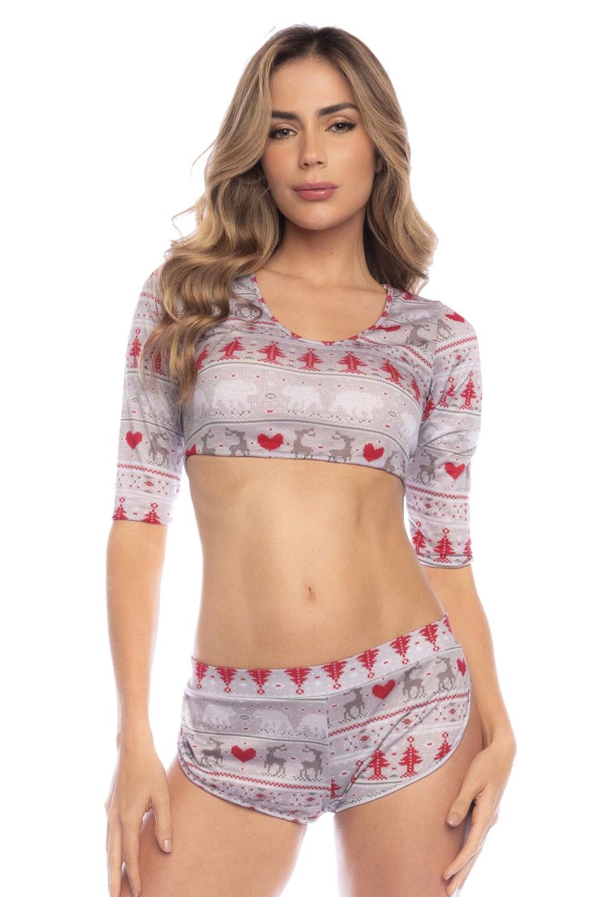 Lingerie: Mapale 7598 Two Piece Pajama Set